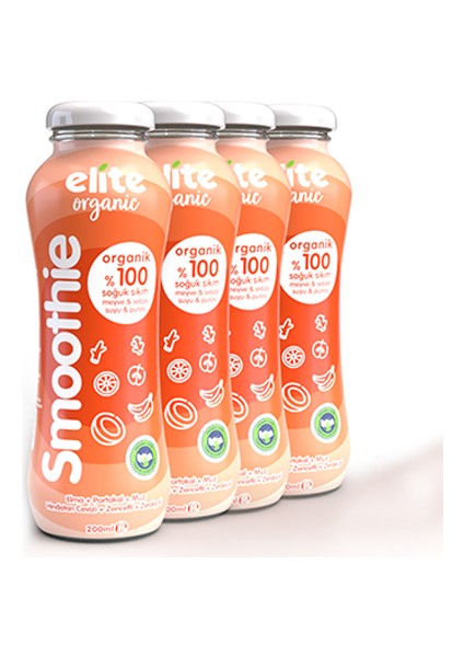 Zencefilli Zerdeçalli Smoothie 200 ml
