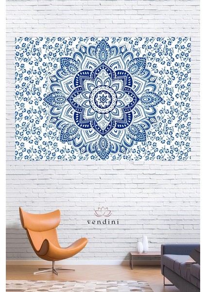 Mandala Duvar Örtüsü Duvar Halısı Wall Tapestry