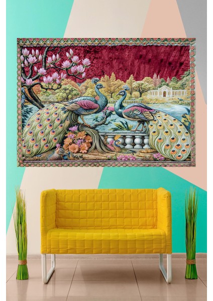 Vintage Serisi Duvar Halısı Duvar Örtüsü Wall Tapestry fiyatları