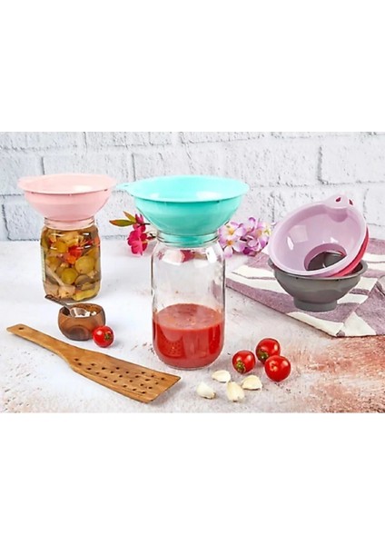 Plastlife Saplı Kavanoz ve Konserve Hunisi KP-131