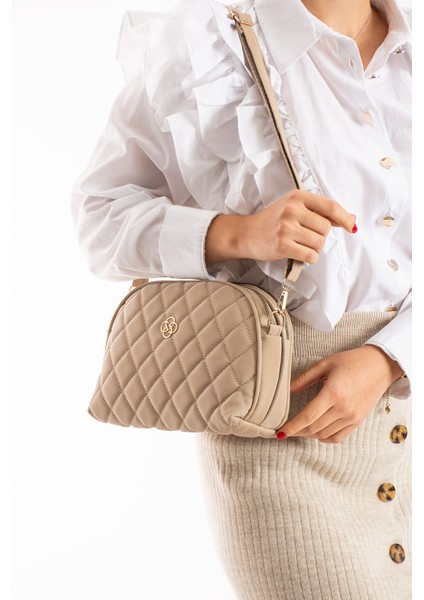 Kadın Iki Gözlü Kapitone Çapraz Askılı Omuz Çantası fiyatları