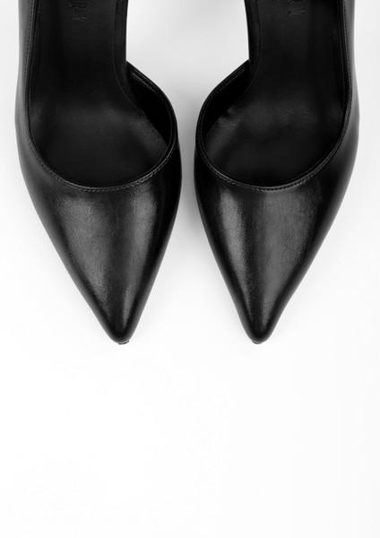 Kadın Massy Siyah Parlak Stiletto fırsatları