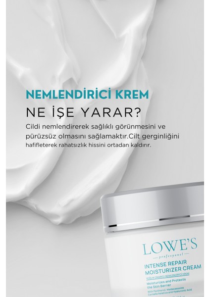 Madecassoside Içerikli Yoğun Onarıcı ve Nemlendirici Cilt Bariyeri Koruyucu Krem - 50 ml