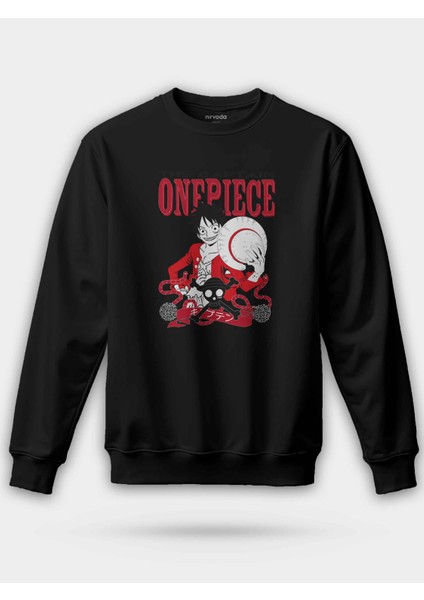 Kaptan Luffy One Piece Unisex Regular Sweatshirt