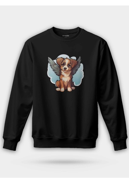 Melek Köpek Unisex Regular Sweatshirt