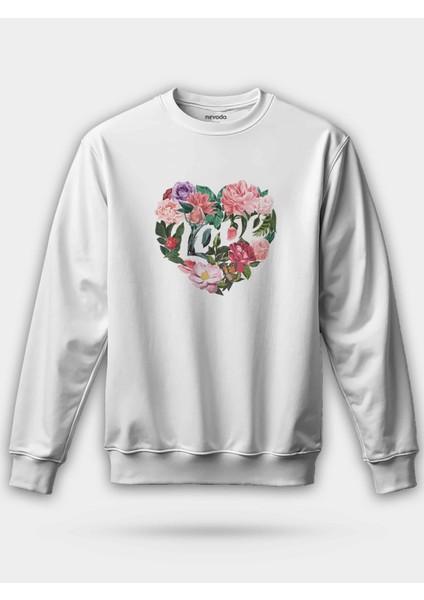 Kalp Love Unisex Regular Sweatshirt