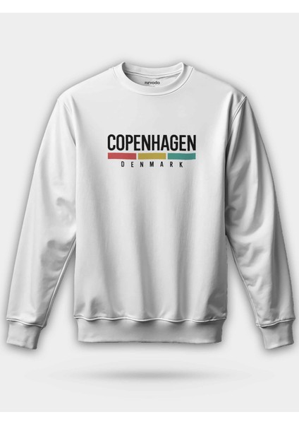 Kopenhag Danimarka Unisex Regular Sweatshirt