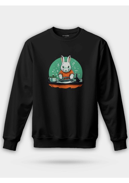 Işçi Tavşan Unisex Regular Sweatshirt
