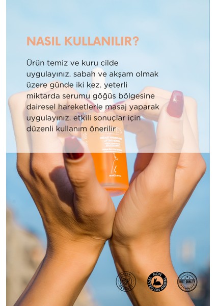 Markası Göğüs Yardımcı Dolgunlaştırıcı C Vitamini ile Zenginleştirilmiştir 30 ml