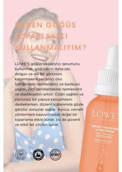 Markası Göğüs Yardımcı Dolgunlaştırıcı C Vitamini ile Zenginleştirilmiştir 30 ml