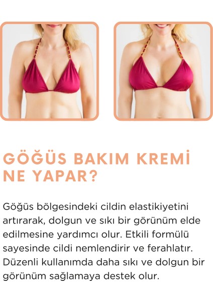 Markası Göğüs Toparlayıcı ve Dolgunlaştıcı Sıkılaştırıcı Bakım Kremi 50 ml