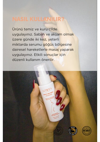 Markası Göğüs Toparlayıcı ve Dolgunlaştıcı Sıkılaştırıcı Bakım Kremi 50 ml