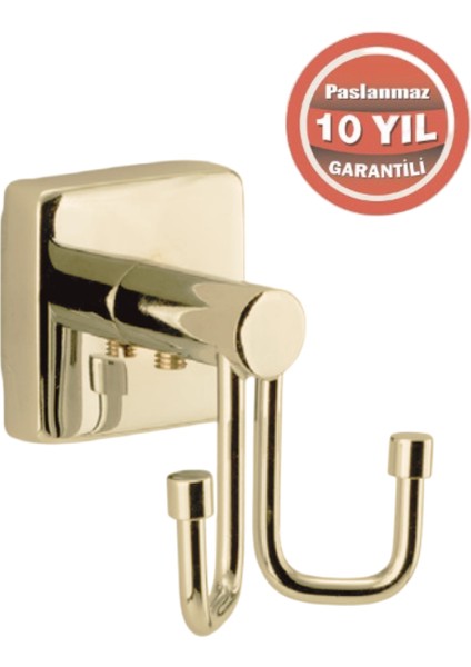 Paslanmaz Pirinç Vizyon 2’li Bornozluk Altın Sarı Gold modelleri