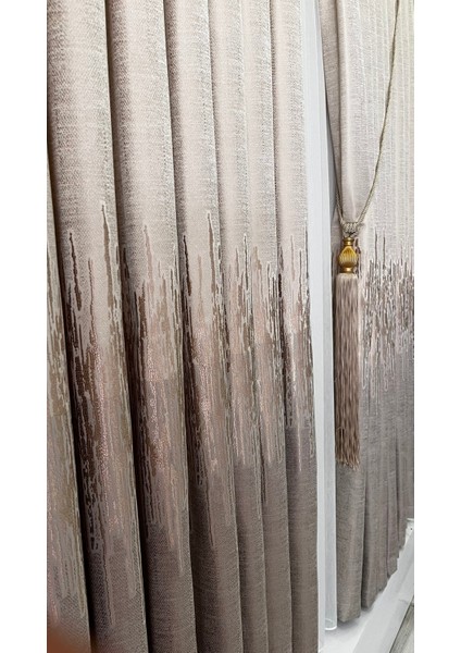 Pano Fon Perde Krem Cappuccino (Tek Kanat) fırsatları