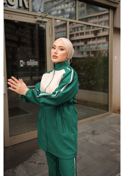 Tesettür Eşofman Takımı Fermuarlı Ikili Takımı 479 fırsatları