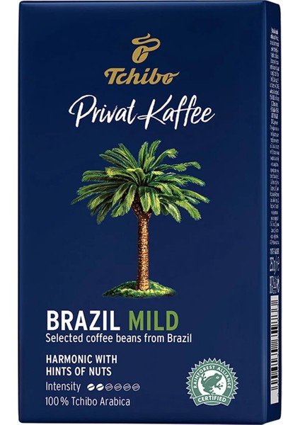 Privat Kaffee Brazil Mild Öğütülmüş Filtre Kahve 2x250 gr fiyatları