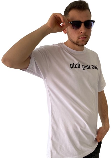 Erkek Tişört Baskılı Bisiklet Yaka Oversize Comfort T-Shirt Erkek Tshirt fırsatları