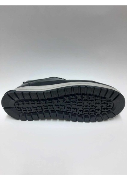 Hakiki Deri Bağcıklı Siyah Kışlık Erkek Ayakkabı C-711359RW