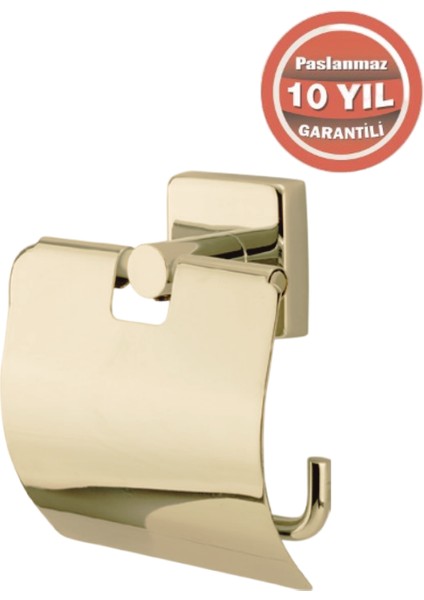 Paslanmaz Pirinç Vizyon Geniș Kapaklı Kağıtlık Altın Sarı Gold modelleri