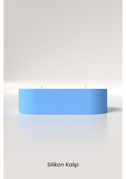 Orta Boy Boy Beton Mumluk ve Tealight Silikon Kalıp H2 - Dekoratif Beton Mumluk Kalıbı modelleri