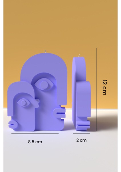 Dekoratif Iskandinav Yüzü Mum Silikon Kalıp - Mum Yapım Malzemeleri fiyatları