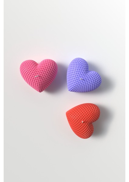 Küçük Desenli Kalp Mum Silikon Kalıp - Sevgililer Günü Mum Kalıbı Soya Wax Mum Yapım Malzemeleri fiyatları