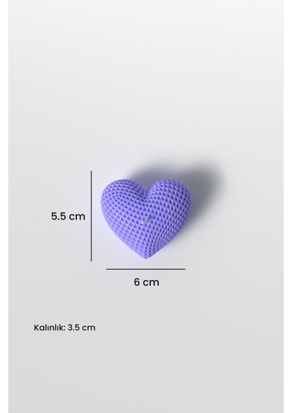 Küçük Desenli Kalp Mum Silikon Kalıp - Sevgililer Günü Mum Kalıbı Soya Wax Mum Yapım Malzemeleri modelleri