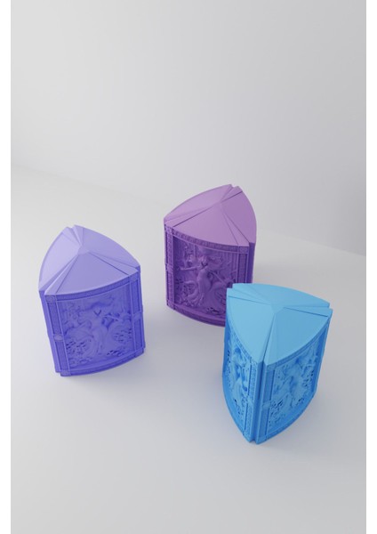 Kara Gece Morana Mum Silikon Kalıp - Mitoloji Tanrıça Morana Desenli Mum Kalıbı 11 x 8 cm