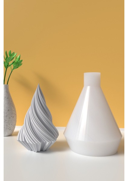 Desenli Ortboy Yılbaşı Ağcı Mum Silikon Kalıp - Mum Yapım Malzemeleri - 10 cm