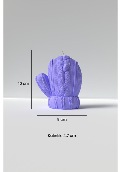 Dekoratif Kışlık Eldiven Mum Silikon Kalıp - Eldiven Mum Kalıbı Mum Yapım Malzemeleri modelleri