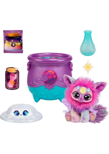 Magic Mixies Gem Sihirli Kazan S4 Sürpriz Paket MGX19000 Mavi Ay Kazanı