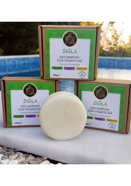 Sığla Katı Şampuan ( Sığla Solid Shampoo Bar ) 100 gr