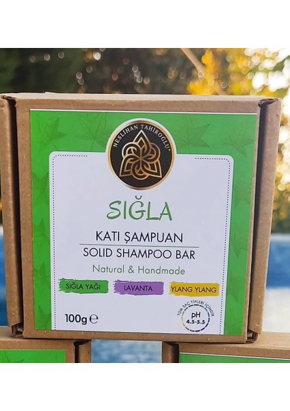 Sığla Katı Şampuan ( Sığla Solid Shampoo Bar ) 100 gr