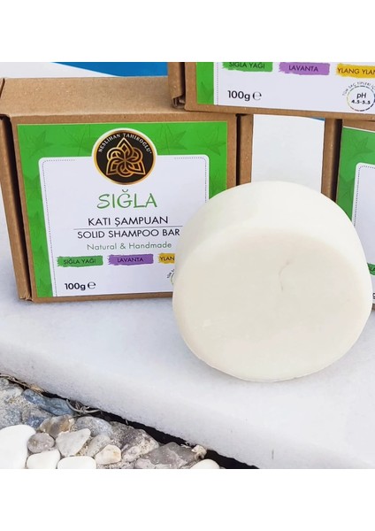 Sığla Katı Şampuan ( Sığla Solid Shampoo Bar ) 100 gr