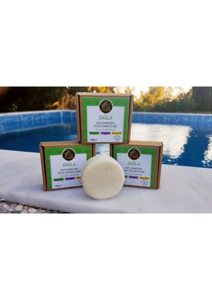 Sığla Katı Şampuan ( Sığla Solid Shampoo Bar ) 100 gr