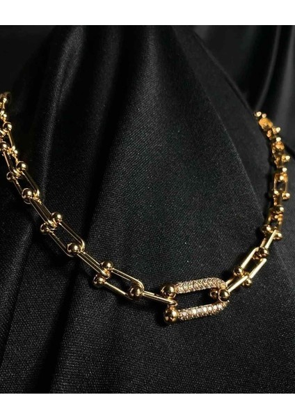 Zirkon Taşlı Tiffany Blanca Kolye