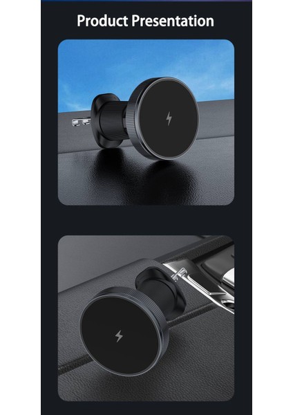15W Kablosuz Magsafe Şarj Araç Içi Telefon Tutucu Izgara Klipsli 11/12/13/14/15/16 Pro Max Uyumlu indirimleri