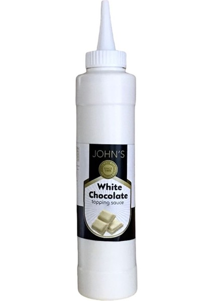 John's Beyaz Çikolata Topping Sos 750 ml