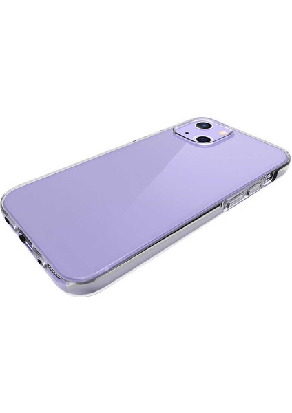 Apple iPhone 15 Plus - Kılıf Şeffaf Soft Slim Fitt Süper Silikon Kapak - Şeffaf