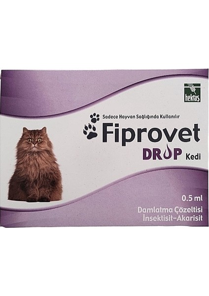 Fiprovett Drop Damla 0.5ml 3 Pipet