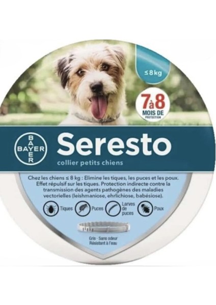 Seresto Tasma 38CM <8 kg Kedi ve Küçük Irk Köpekler Için SKT.02.2026