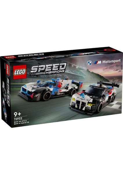 76922 LEGO Speed Champ. Bmw M4 Gt3 ve Bmw M Hybrid V8 Yarış Ar 676 Parça +9 Yaş