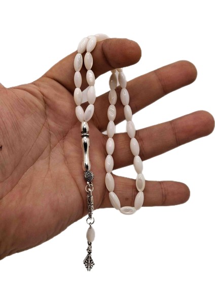 Arpa Kesim Doğal Sedef Taşı Tesbih fiyatları