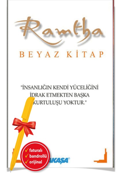 Ramtha / Beyaz Kitap (Alfa Kalem) - Steven Lee Weinberg