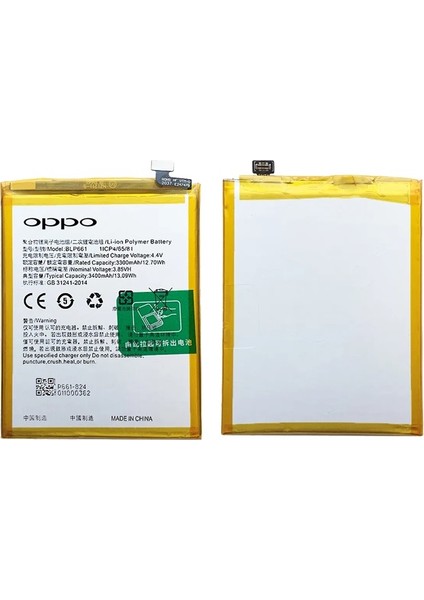 Oppo F7 Batarya Pil Sıfır Orijinal