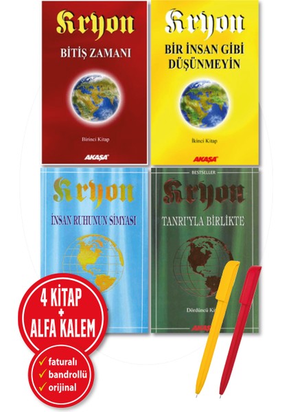 Kryon 1 - 2 - 3 - 4 Kitap - Lee Carroll