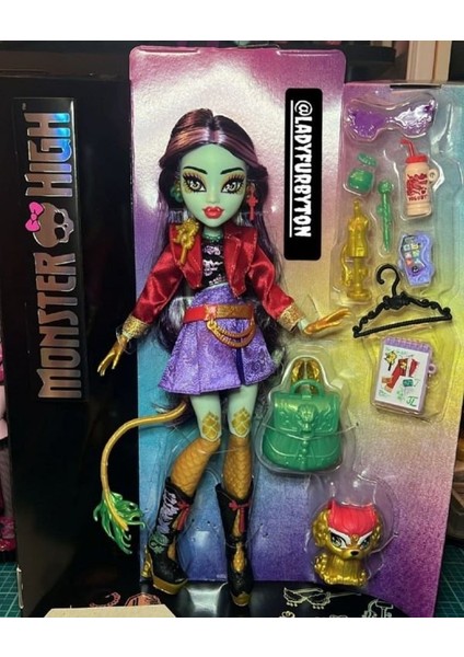 39963677098A59CF5D Monster High Jinafire Long G3 Bebek 2024