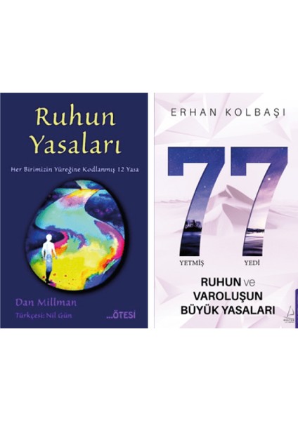 Ruhun Yasaları - Yetmiş Yedi 77 Ruhun ve Varoluşun Büyük Yasaları 2 Kitap