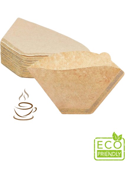 Kahve Filtre Kağıdı 4 Numara Naturel 200 Adet