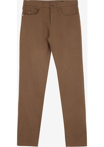 Normal Bel Slim Fit Vizon Erkek Pantolon ACE012510183_PANTOLON 5 Cep